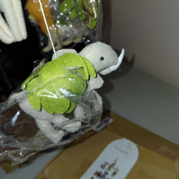 Safari Animal Baby Mobile with Clouds and Stars - Picture 4 of 7